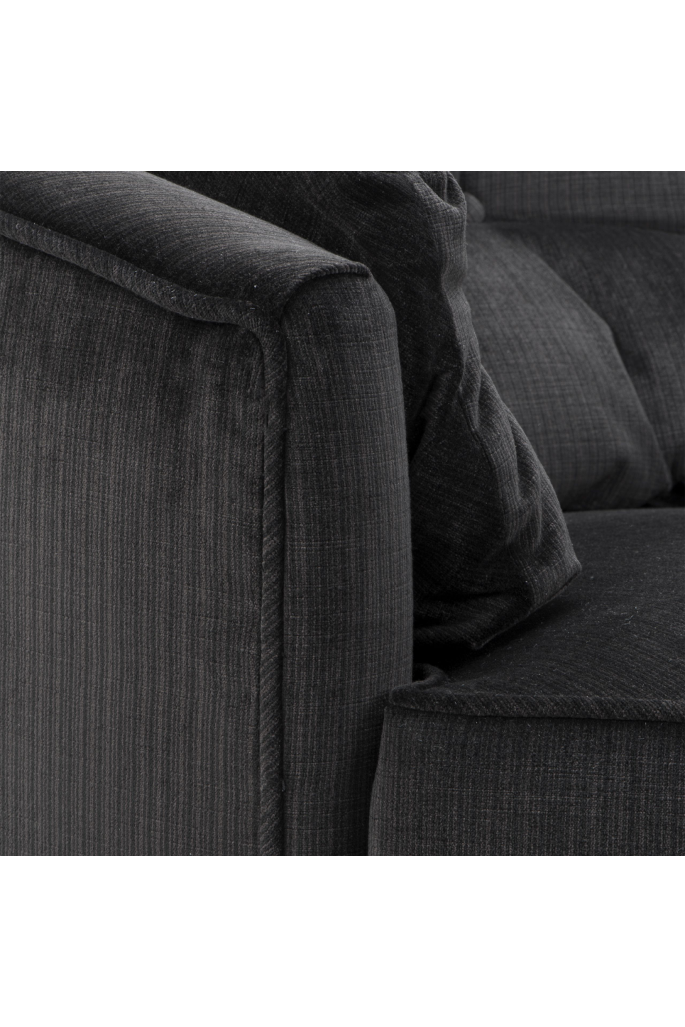 Black Velvet Swivel Chair | Eichholtz Recla | Oroatrade.com