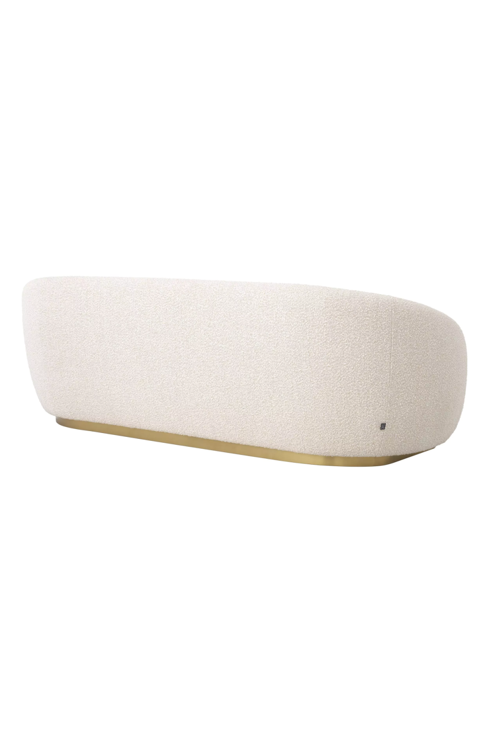 Brushed Brass Base Sofa | Eichholtz Brice | Oroa.com