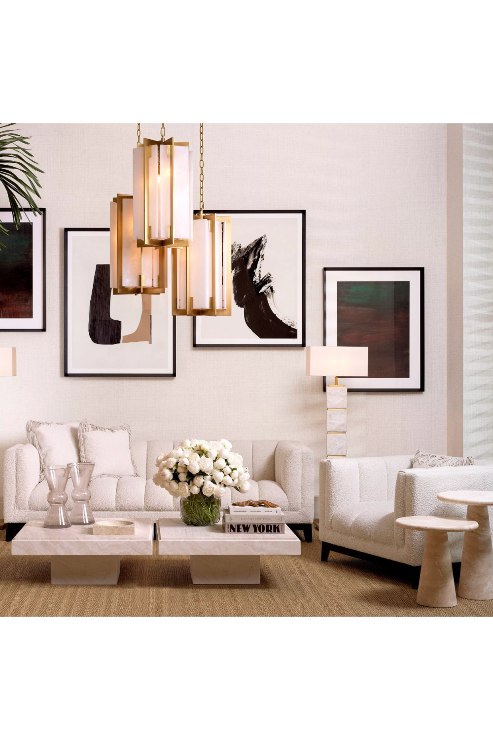 Channel Stitched Modern Sofa | Eichholtz Ditmar | OROA.com