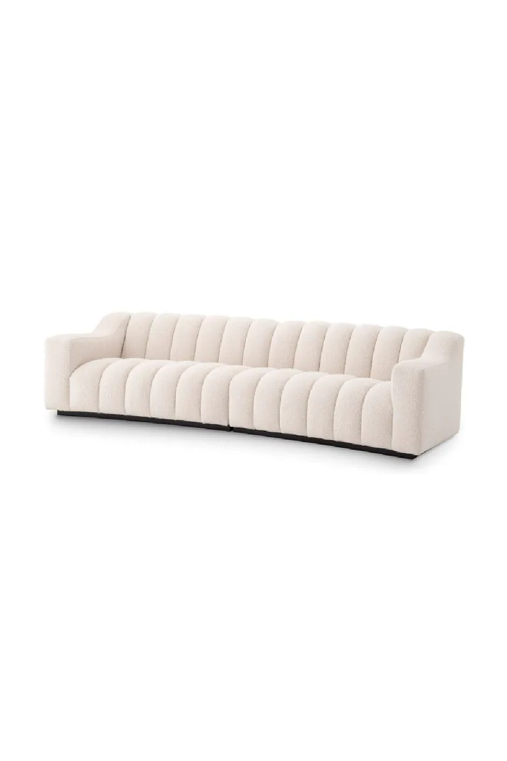 Channeled Boucle Sofa L | Eichholtz Kelly