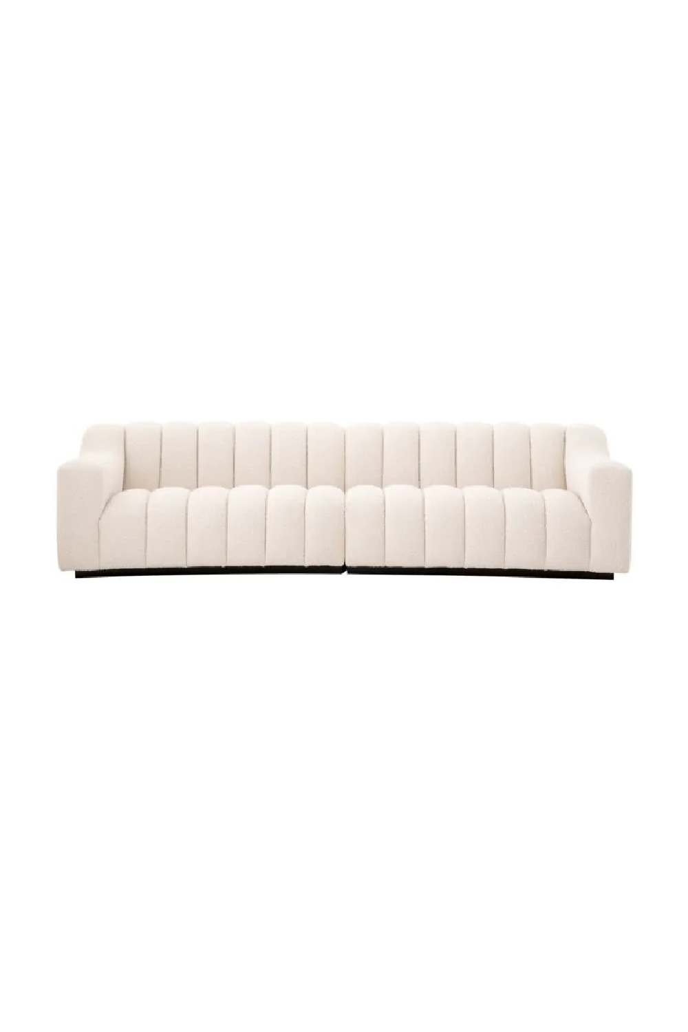Channeled Boucle Sofa L | Eichholtz Kelly