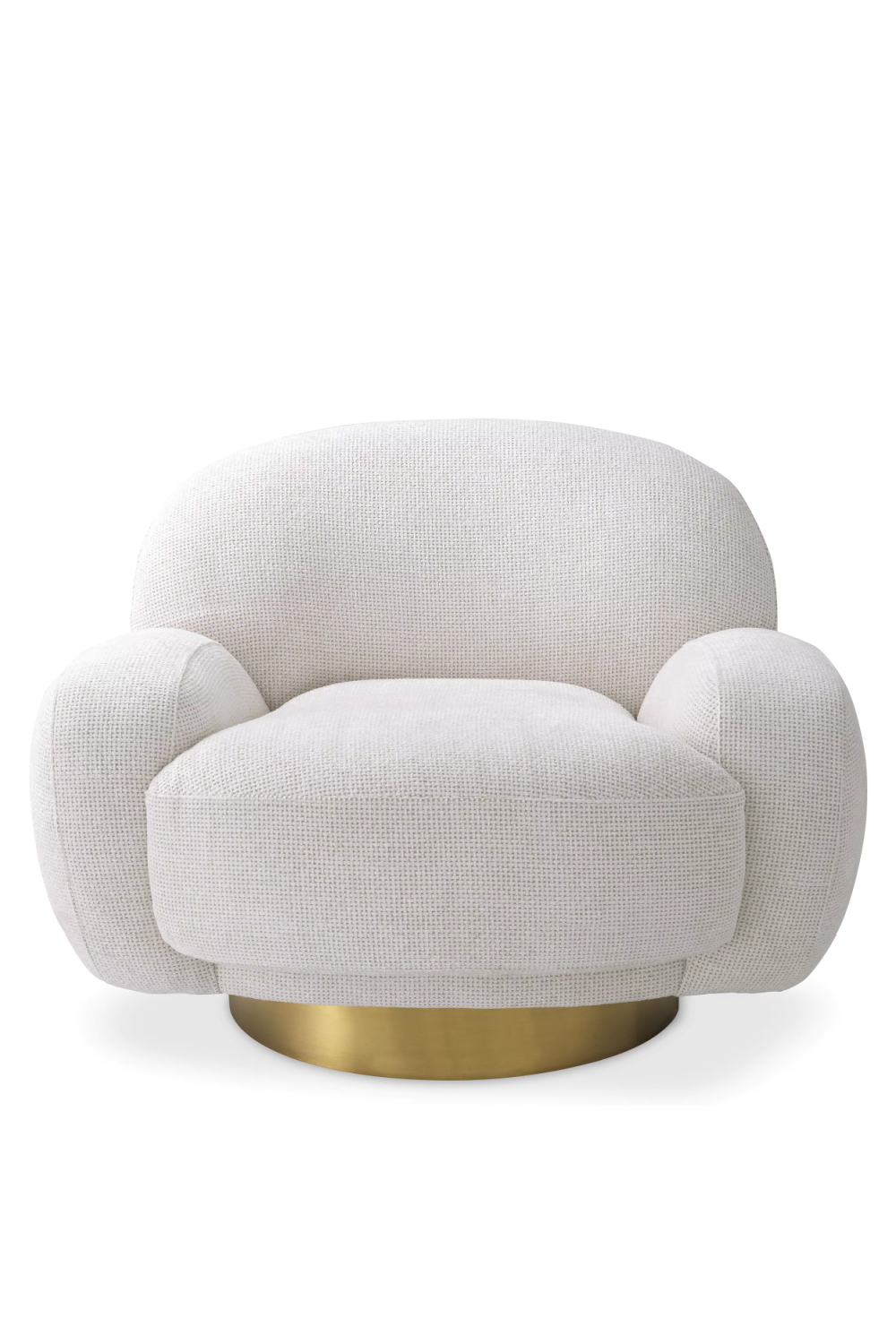 Organic Shape Swivel Lounge Chair | Eichholtz Udine | Oroa.com