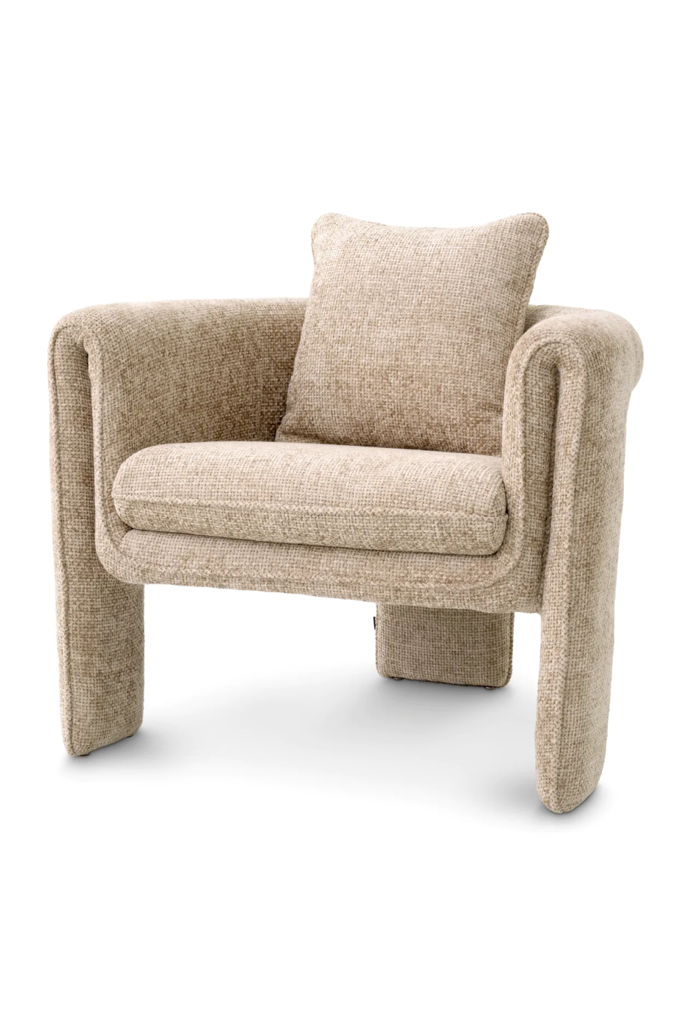 Sculptural Upholstered Lounge Chair | Eichholtz Toto | Oroa.com