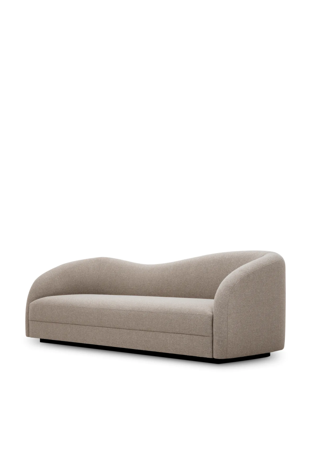 Greige Curved Sofa | Eichholtz Divisadero | Oroa.com