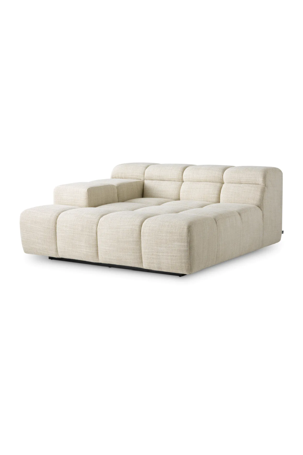 Beige Grid-Tufted Modular Sofa | Eichholtz Hunter | Oroa.com