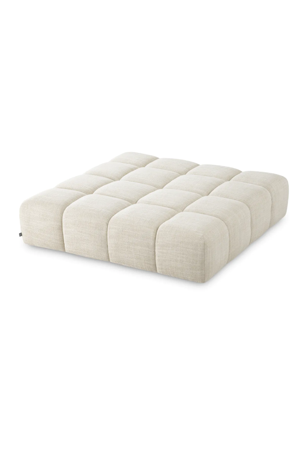 Beige Grid-Tufted Modular Sofa | Eichholtz Hunter | Oroa.com
