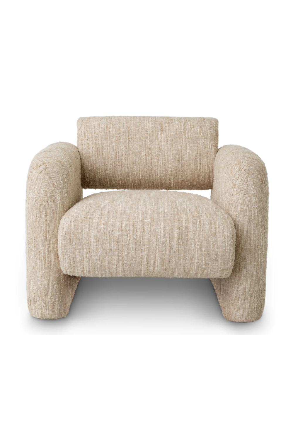 Cream Boucle Lounge Chair | Eichholtz Vesper | Oroa.com