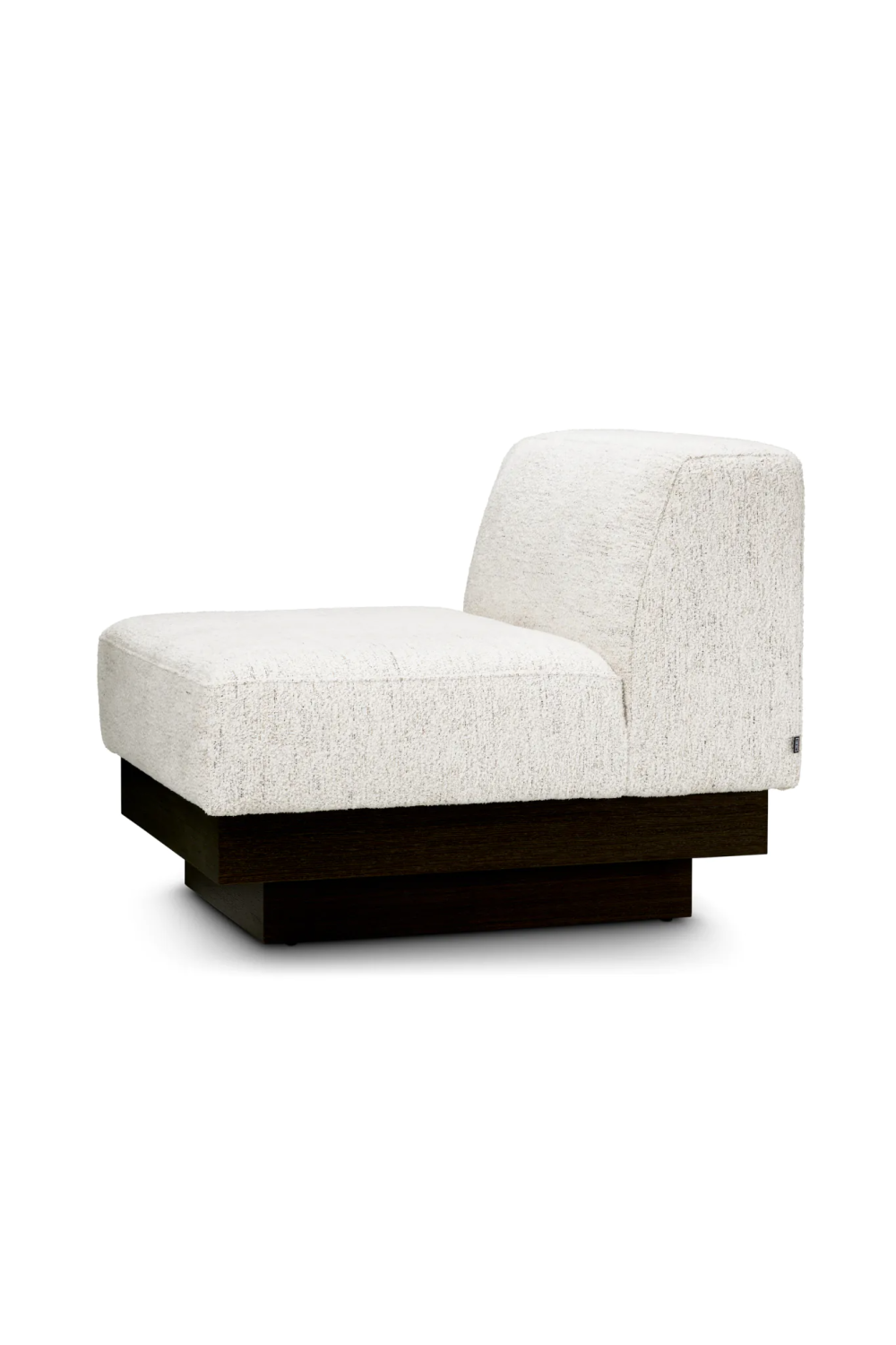 White Armless Lounge Chair | Eichholtz Bastion | Oroa.com