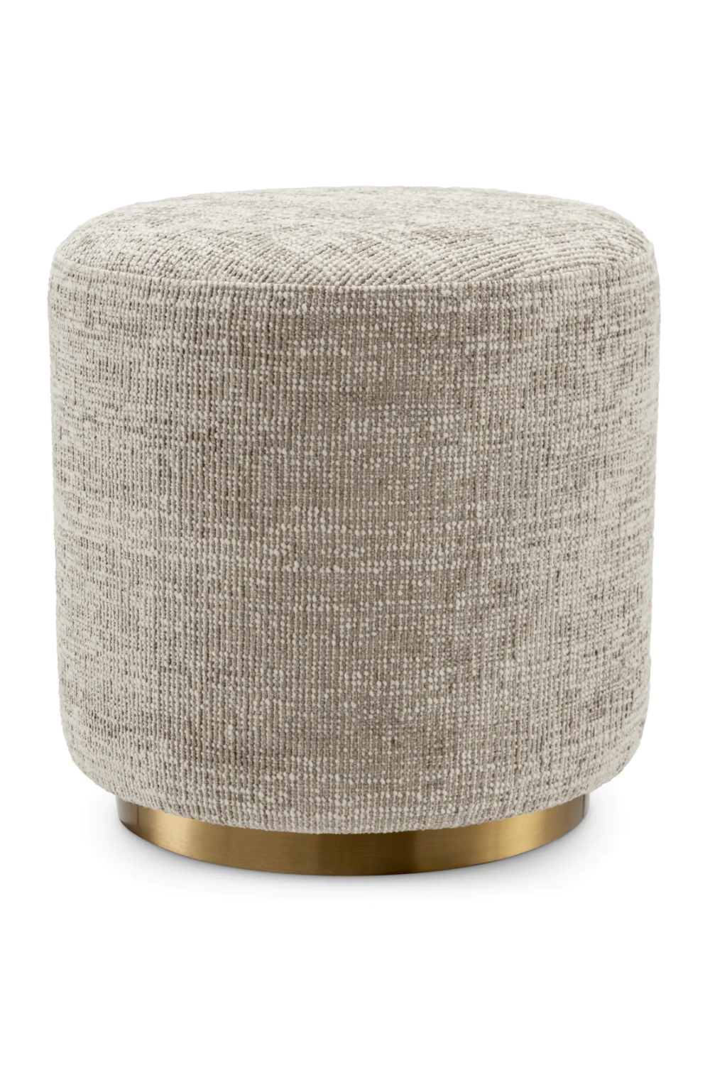 Beige Cylindrical Dining Stool | Eichholtz Greer | Oroa.com