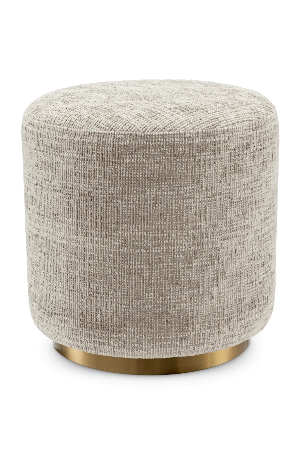 Beige Cylindrical Dining Stool | Eichholtz Greer | Oroa.com