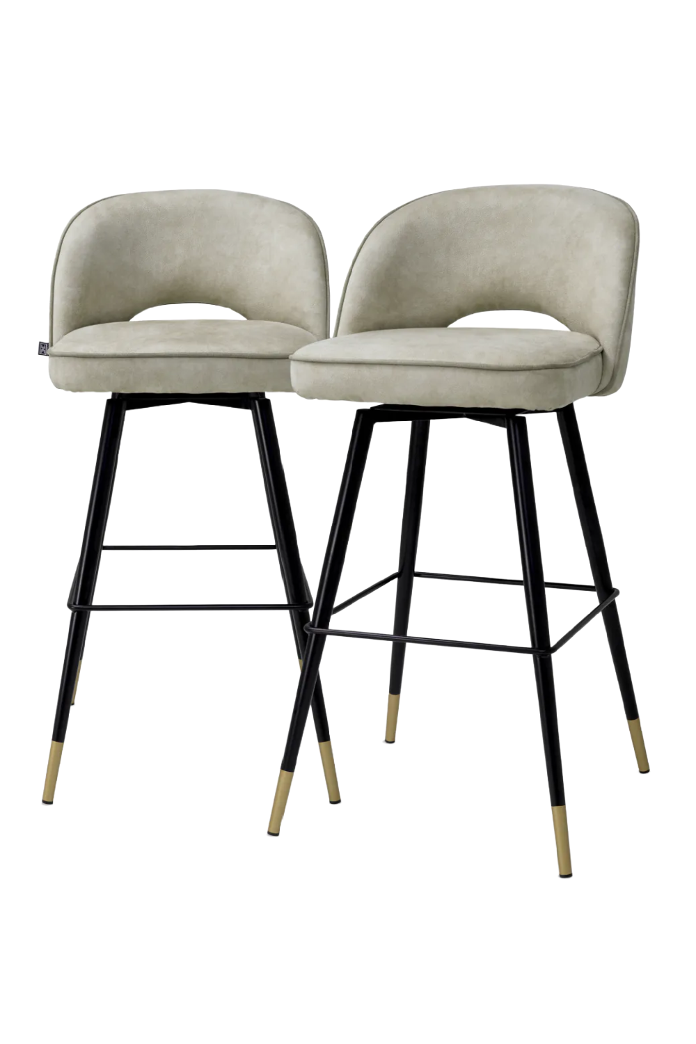 Cut-Out Back Bar Stools (2) | Eichholtz Cliff | Oroa.com