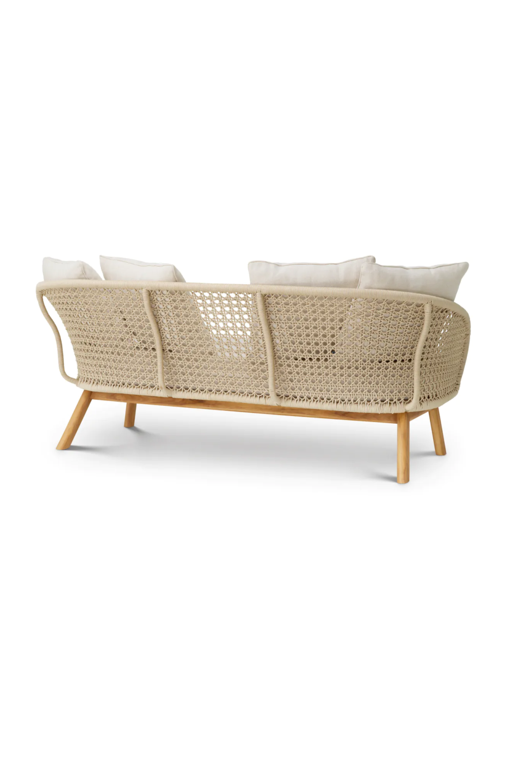 Cream Rope Outdoor Sofa | Eichholtz Trinity | Oroa.com