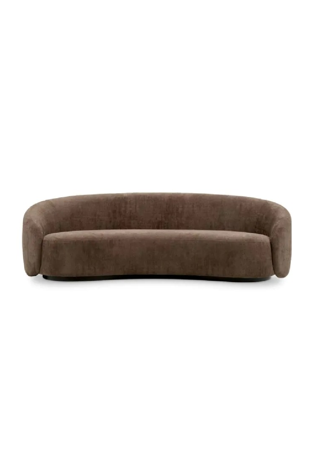 Brown Curved Sofa | Eichholtz Amore | Oroa.com