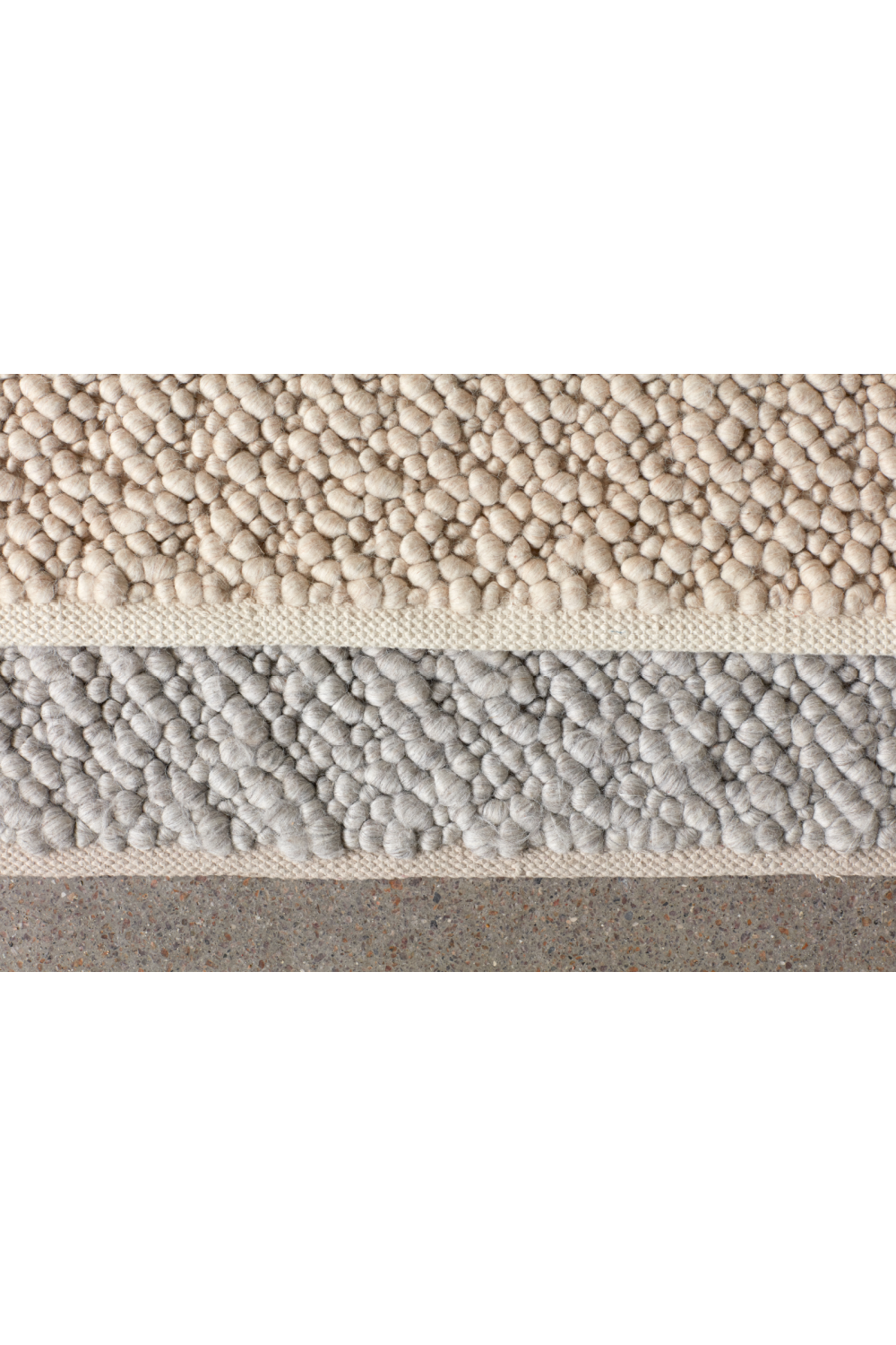 Woven Wool Rug | Audo Gravel | Oroa.com