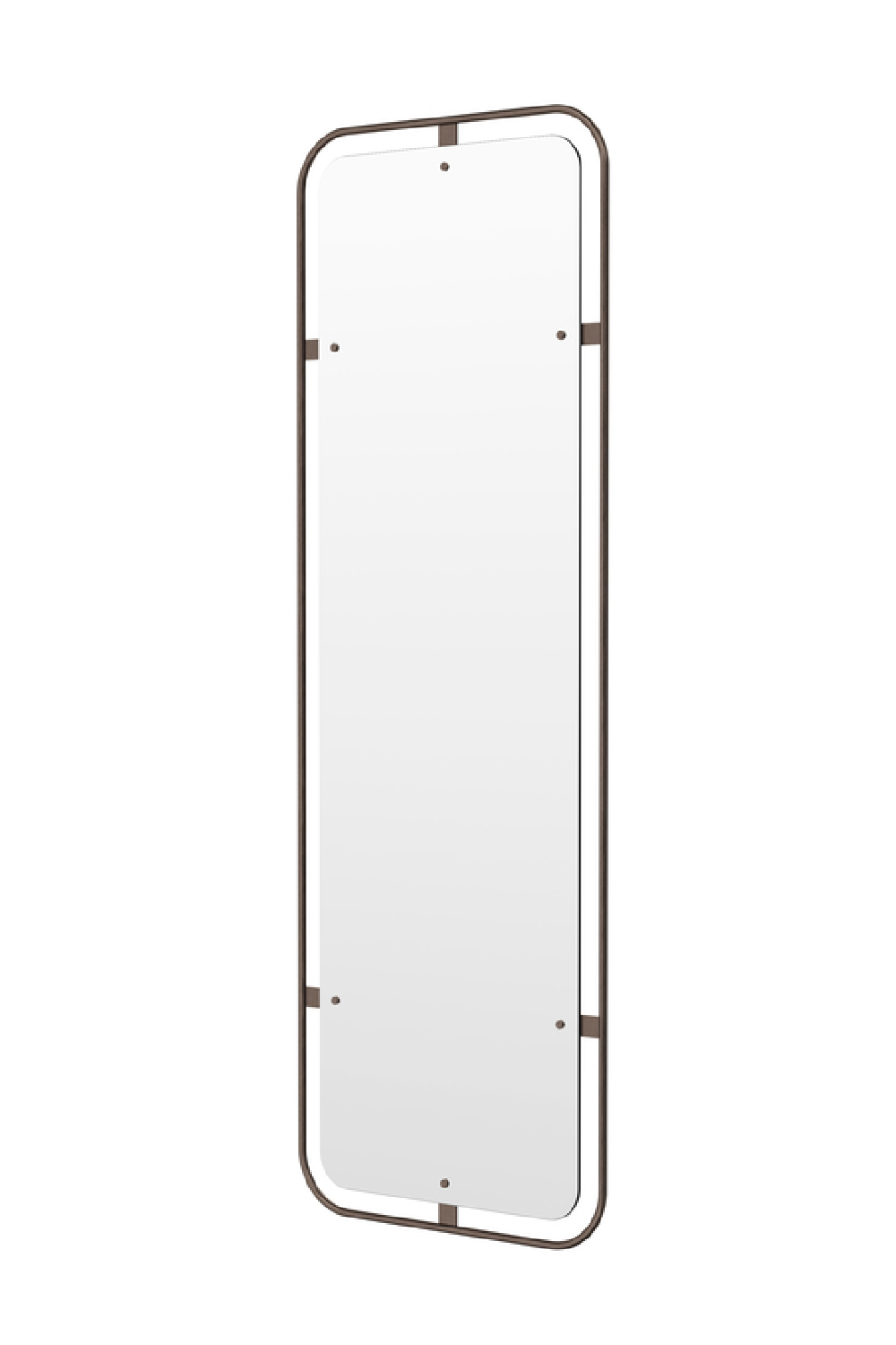 Rectangular Brass Mirror | Audo Copenhagen Nimbus | Oroa.com