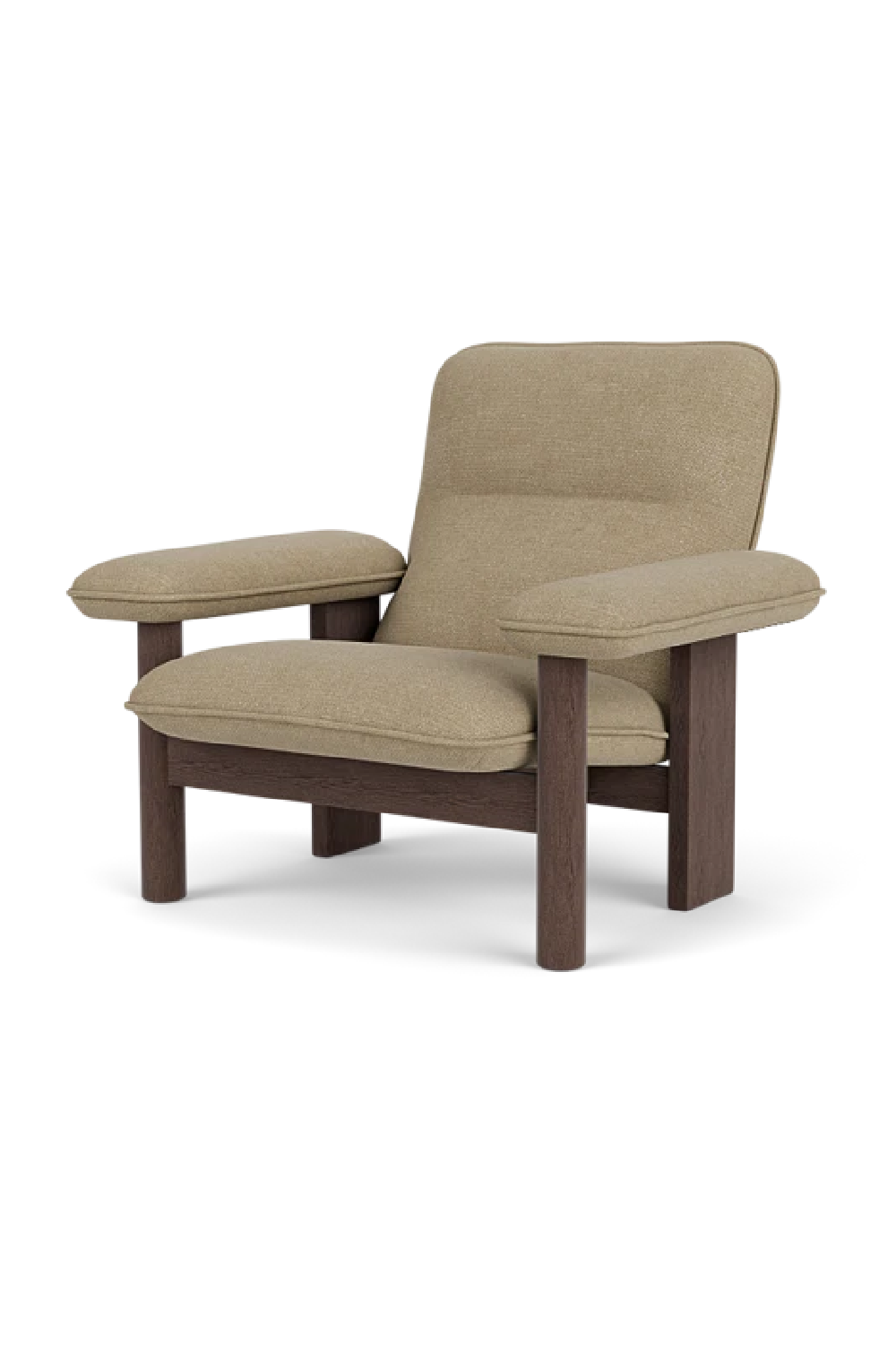Upholstered Textile Lounge Chair | Audo Copenhagen Brasilia | Oroa.com