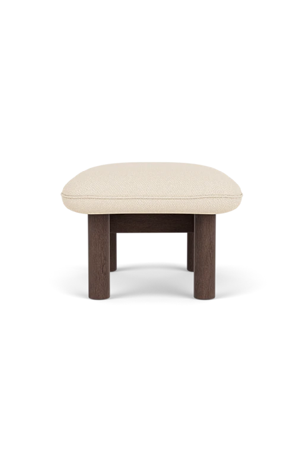 Cushioned Wooden Ottoman | Audo Copenhagen Brasilia | Oroa.com