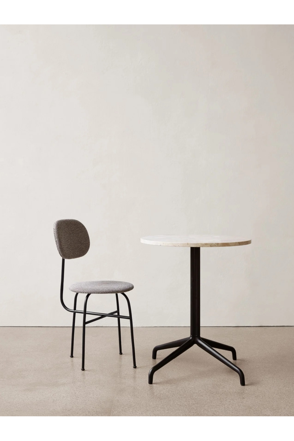 Minimalist Upholstered Dining Chair | Audo Copenhagen Afteroom | Oroa.com
