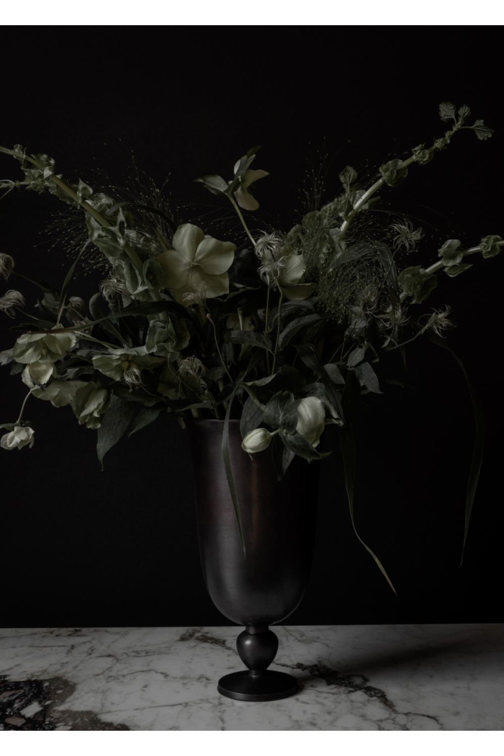 Brown Bronzed Vase | Audi Copenhagen Pavot | Oroa.com