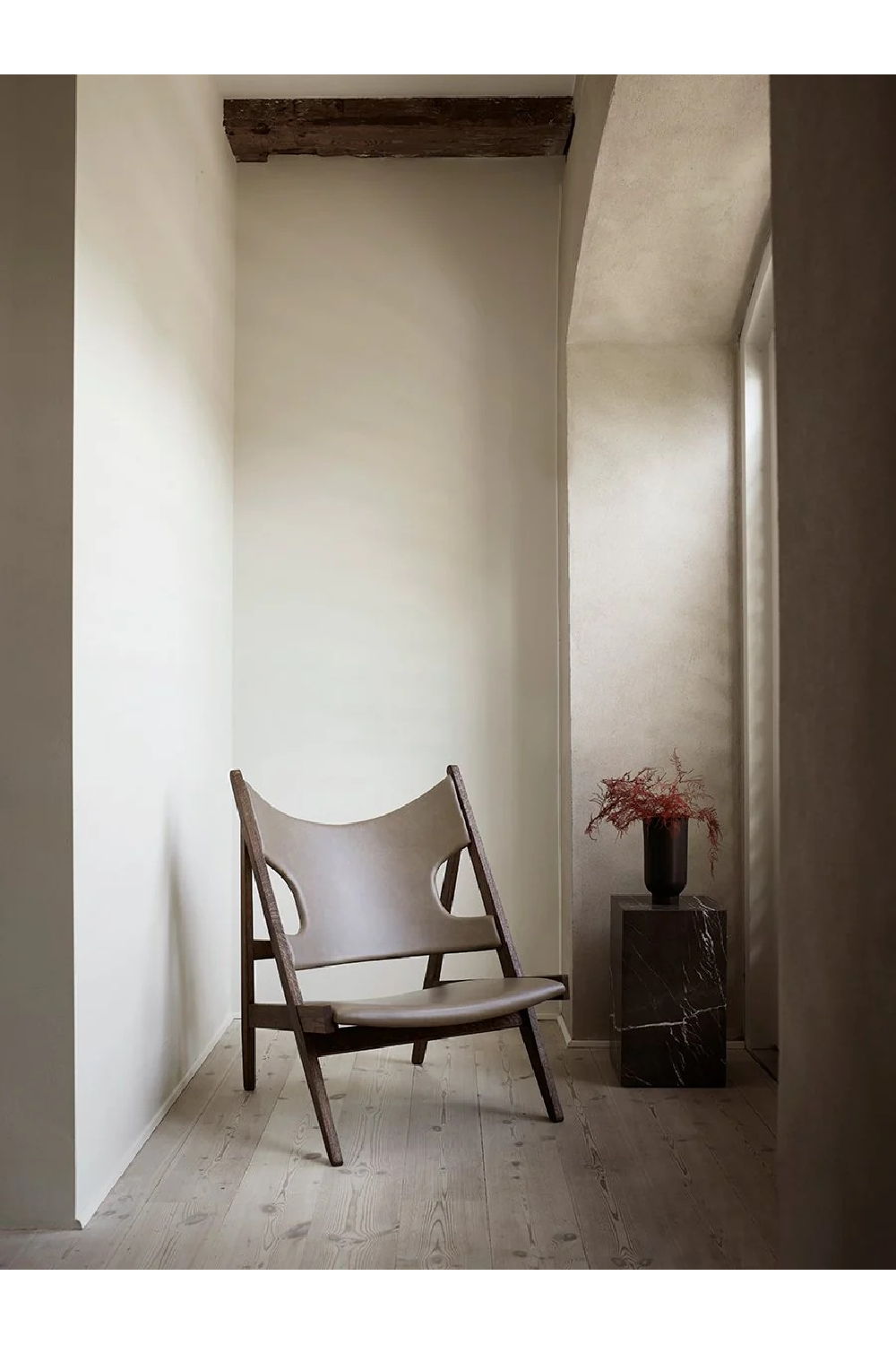 Leather Lounge Chair | Audo Copenhagen Knitting | Oroa.com