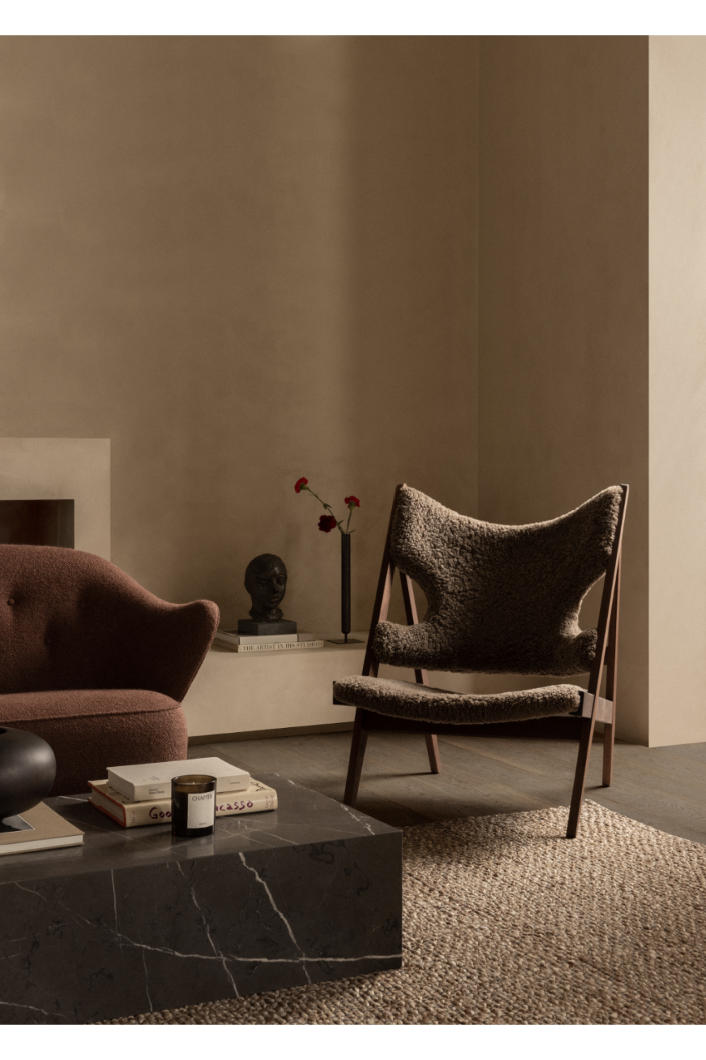 Sheepskin Lounge Chair | Oroa.com