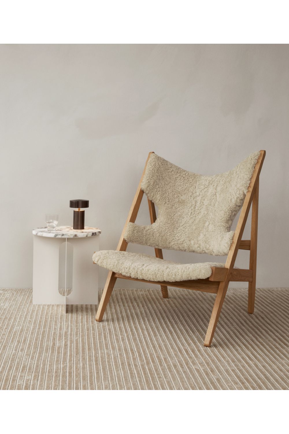 Sheepskin Lounge Chair | Oroa.com