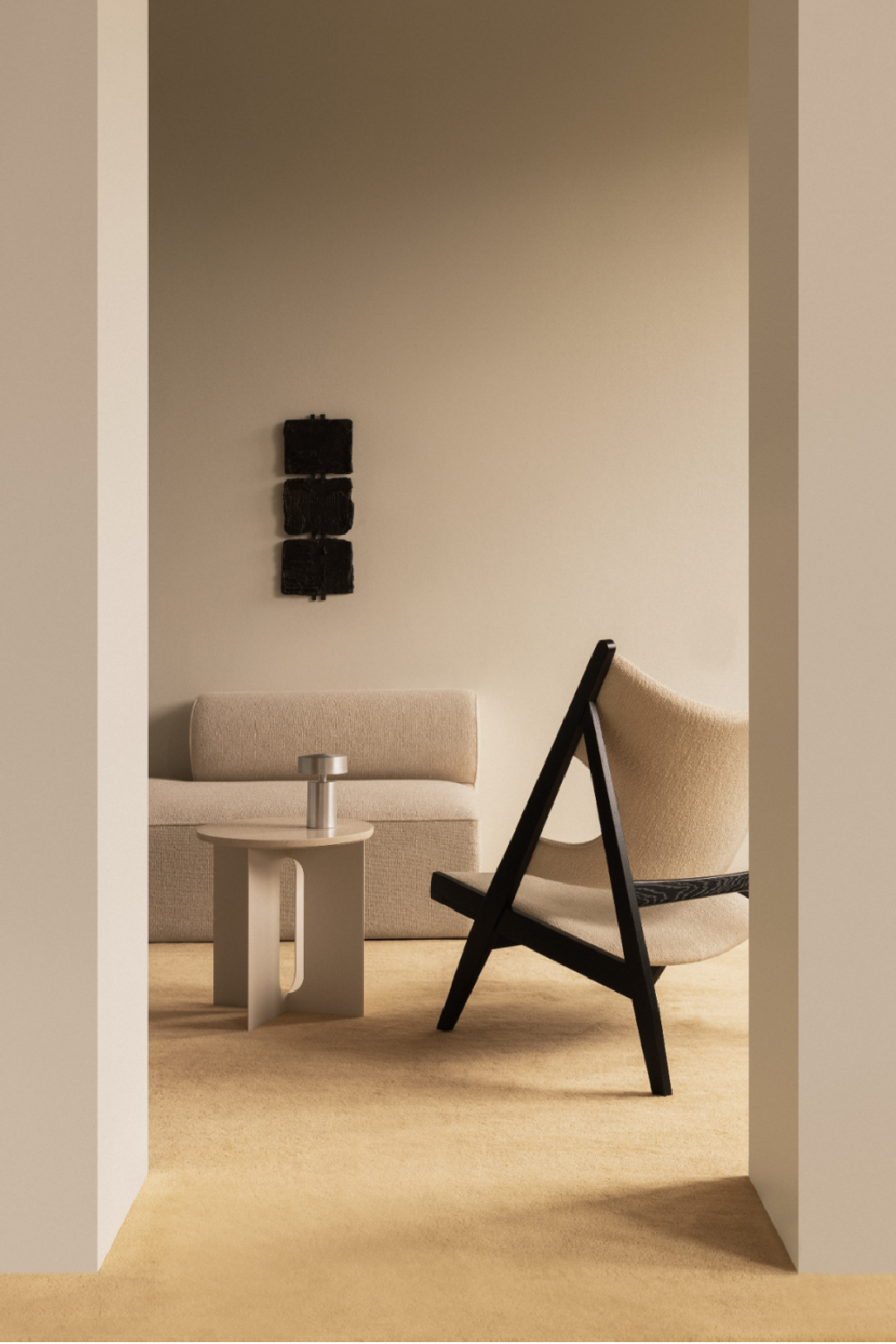 Black Oak Knitting Lounge Chair | Audo Copenhagen | Oroa.com