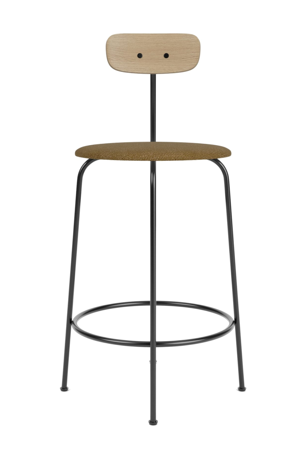 Short-Back Upholstered Seat Counter Chair | Audo Copenhagen Afteroom | Oroa.com