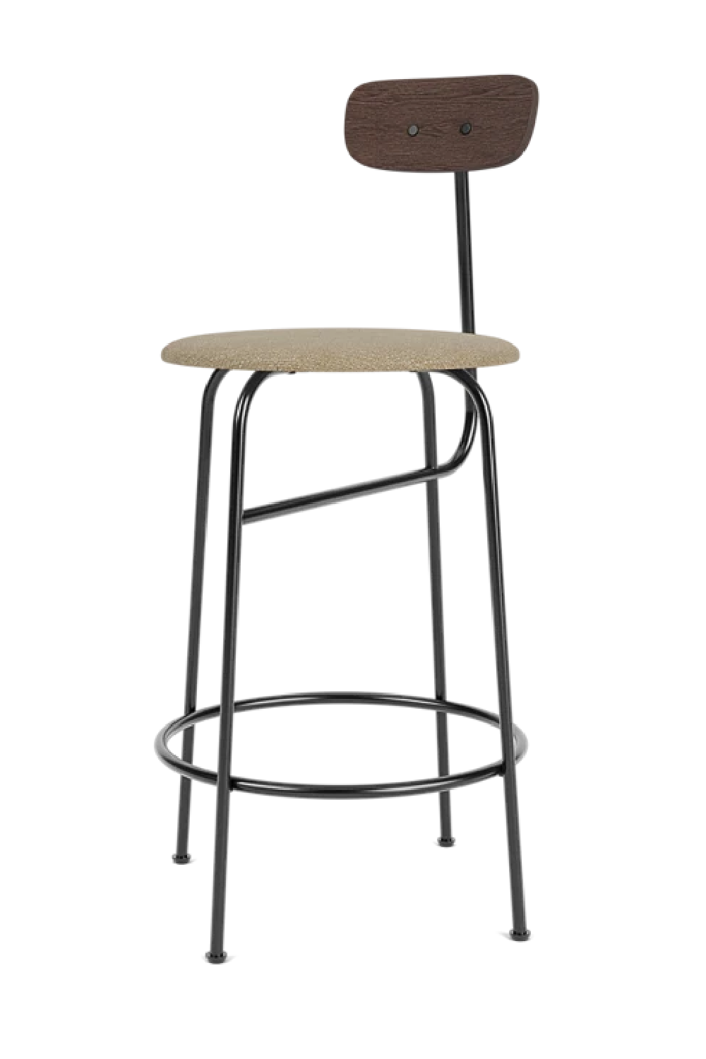 Short-Back Upholstered Seat Counter Chair | Audo Copenhagen Afteroom | Oroa.com