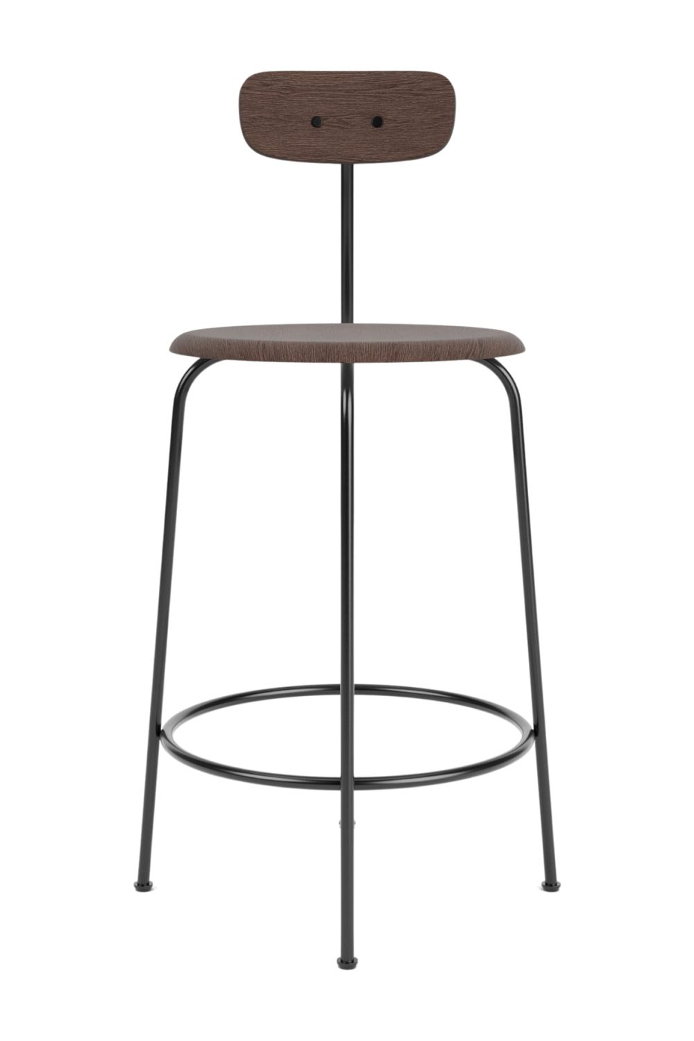 Short-Back Oak Counter Chair | Audo Copenhagen Afteroom | Oroa.com