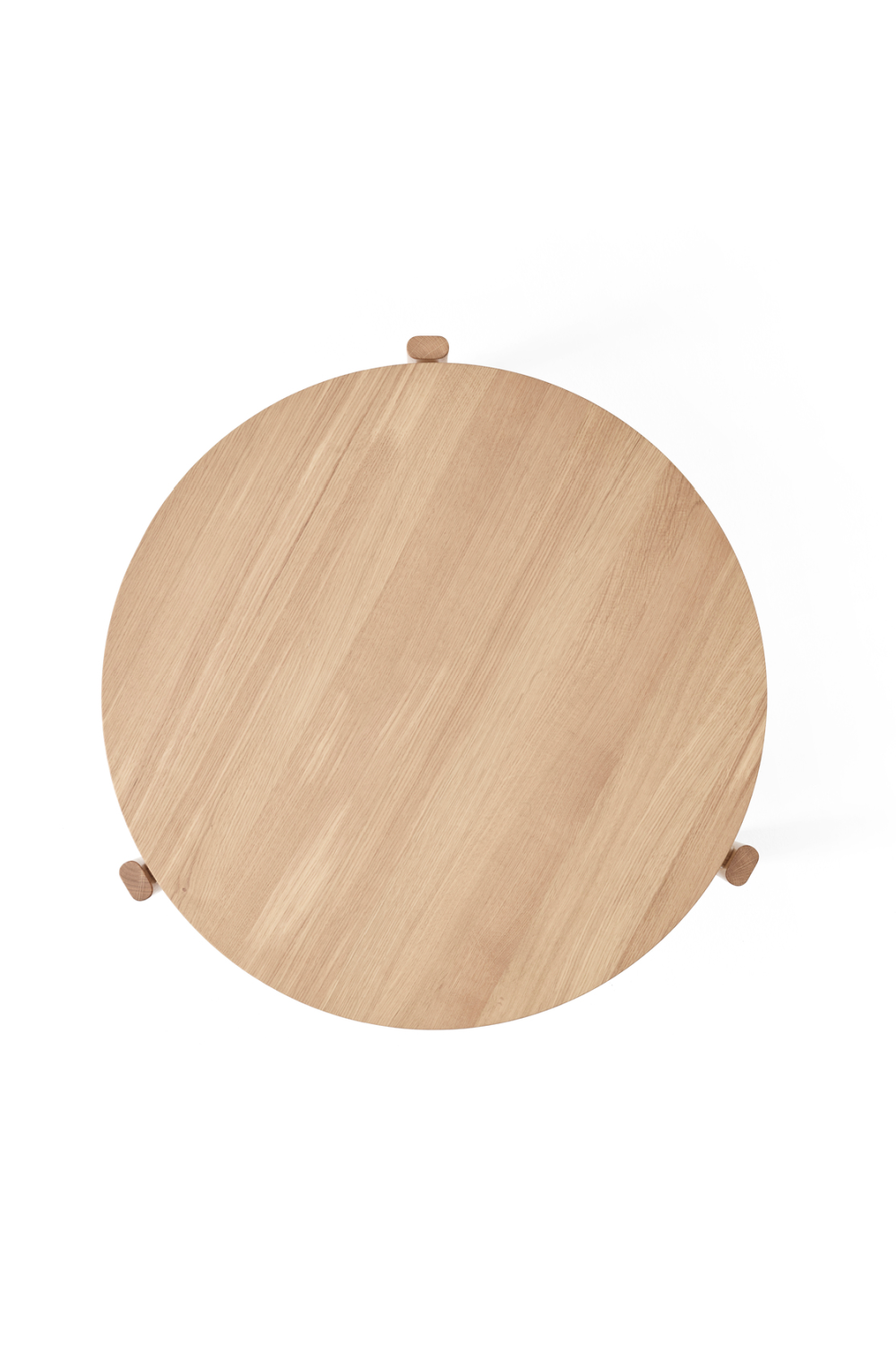 Round Wooden Lounge Table | Audo Copenhagen Passage | Oroa.com
