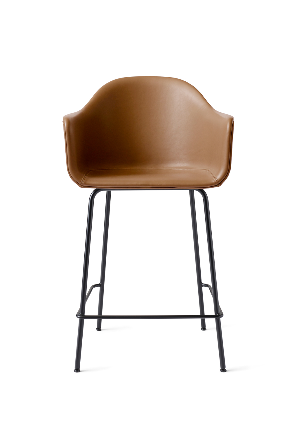 Upholstered Shell Counter Chair | Audo Copenhagen Harbour | Oroa.com