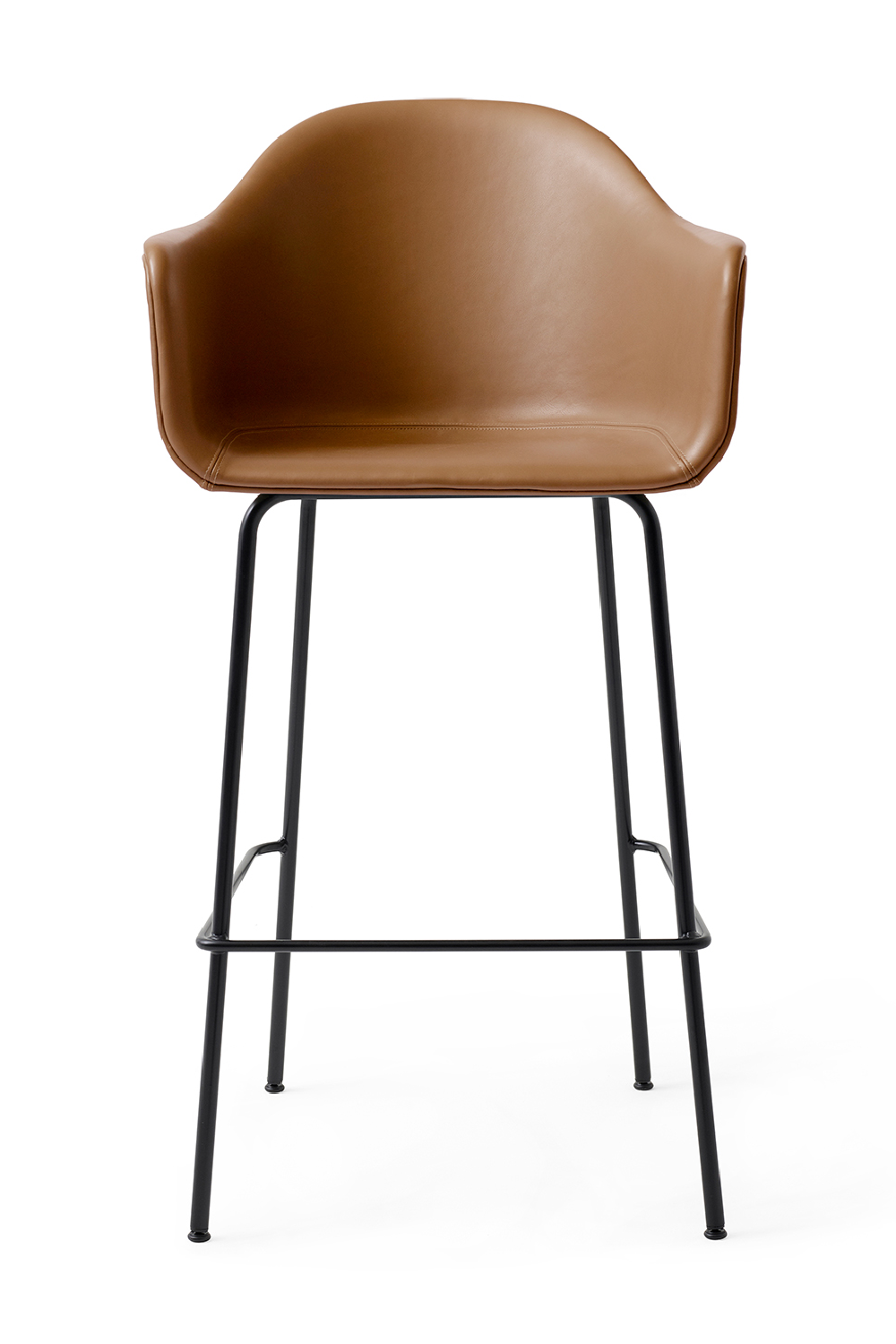 Upholstered Shell Bar Chair | Audo Copenhagen Harbour | Oroa.com