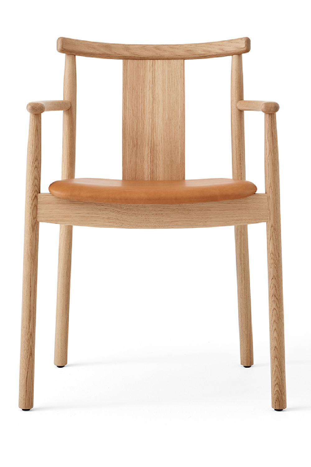 Upholstered Seat Oak Dining Armchair | Audo Copenhagen Merkur | Oroa.com