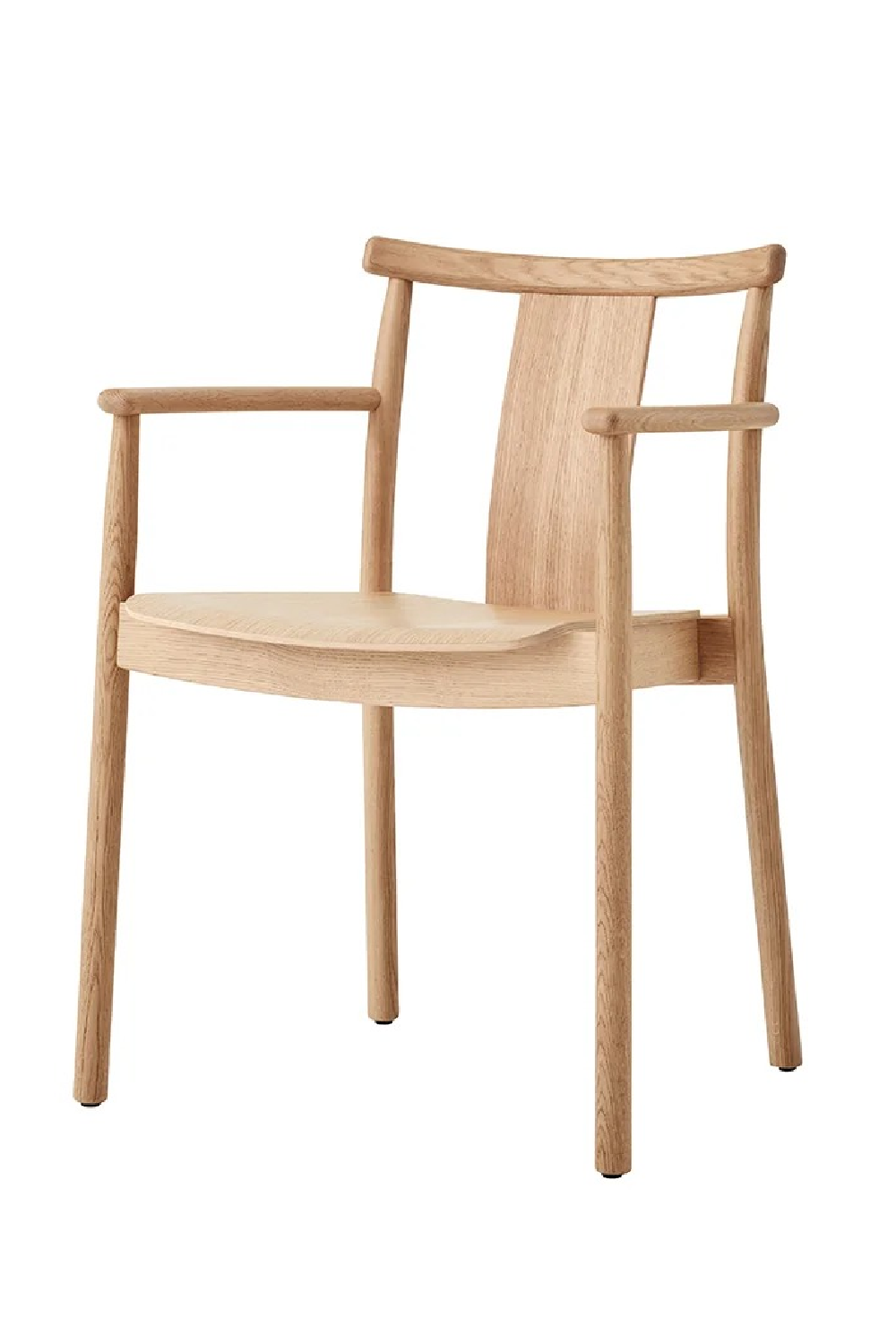 Solid Oak Dining Armchair | Audo Copenhagen Merkur | Oroa.com