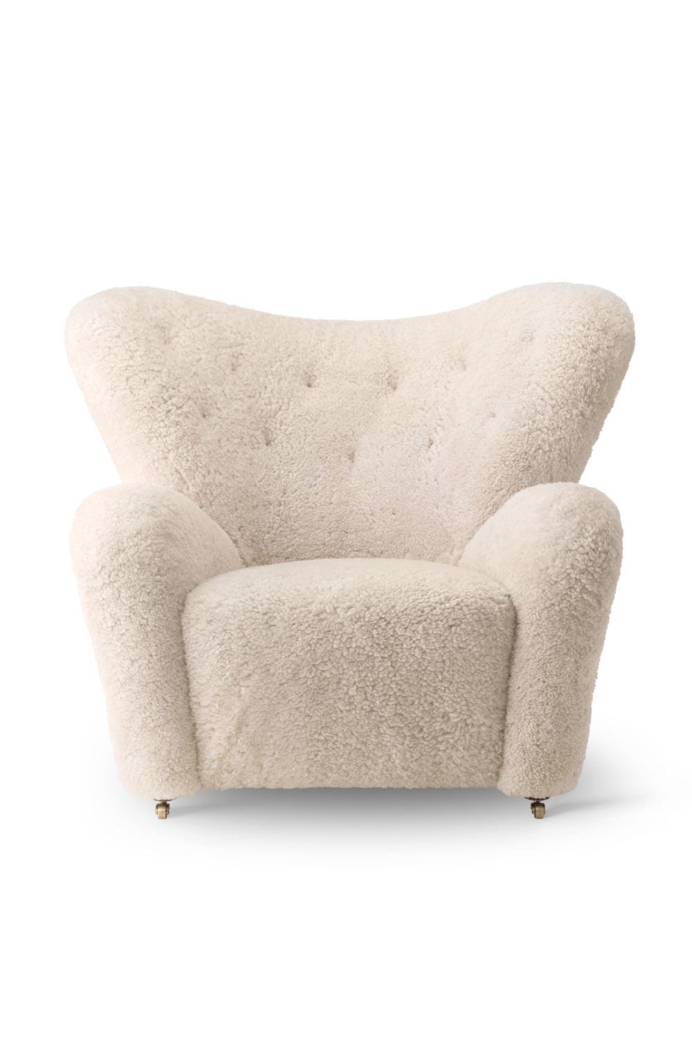 Modern Wingback Lounge Chair | Audo Copenhagen The Tired Man | Oroa.com