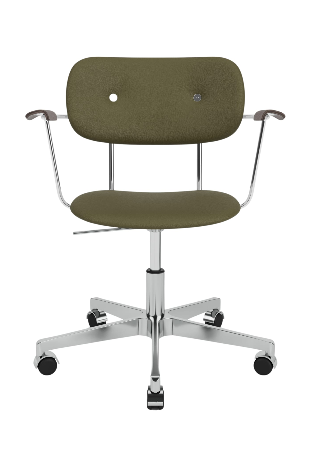 Aluminum Swivel Office Armchair | Audo Copenhagen Co | Oroa.com