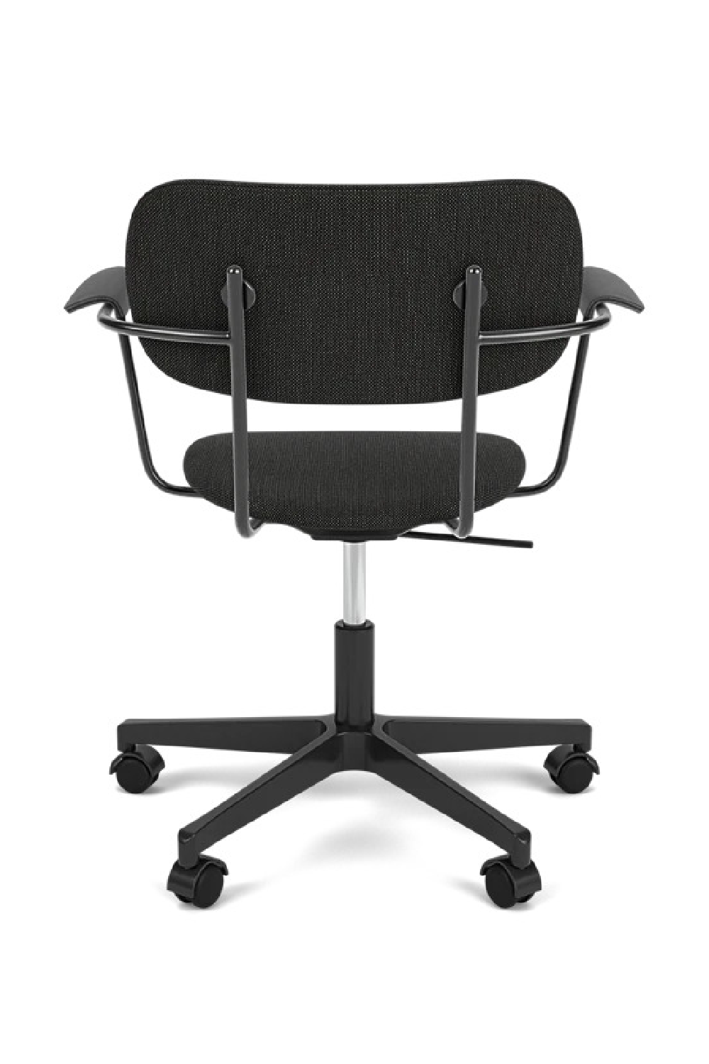 Upholstered Black Swivel Armchair | Audo Copenhagen Co | Oroa.com