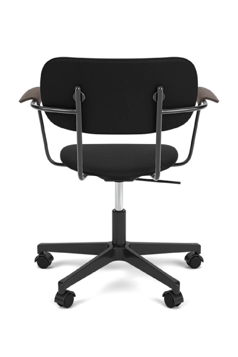 Upholstered Black Swivel Armchair | Audo Copenhagen Co | Oroa.com