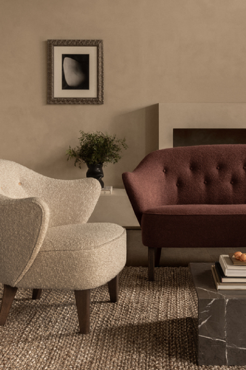 Button-Tufted Sofa | Audo Copenhagen Ingeborg | Oroa.com