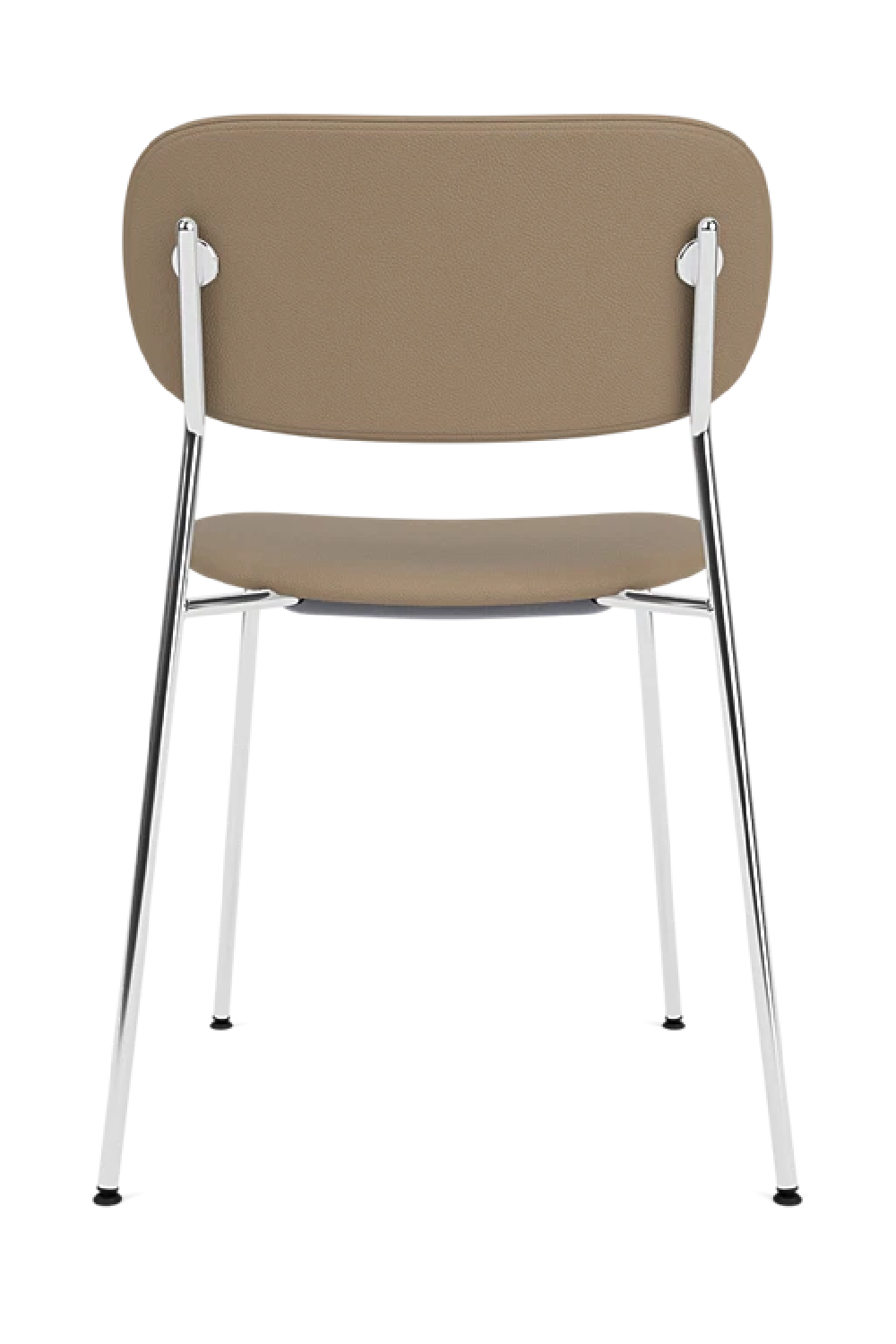 Chrome-Framed Upholstered Dining Chair | Audo Copenhagen Co | Oroa.com