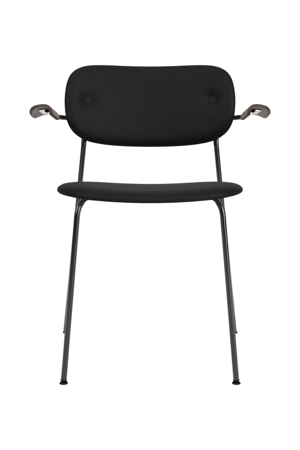 Black Padded Dining Armchair | Audo Copenhagen Co | Oroa.com