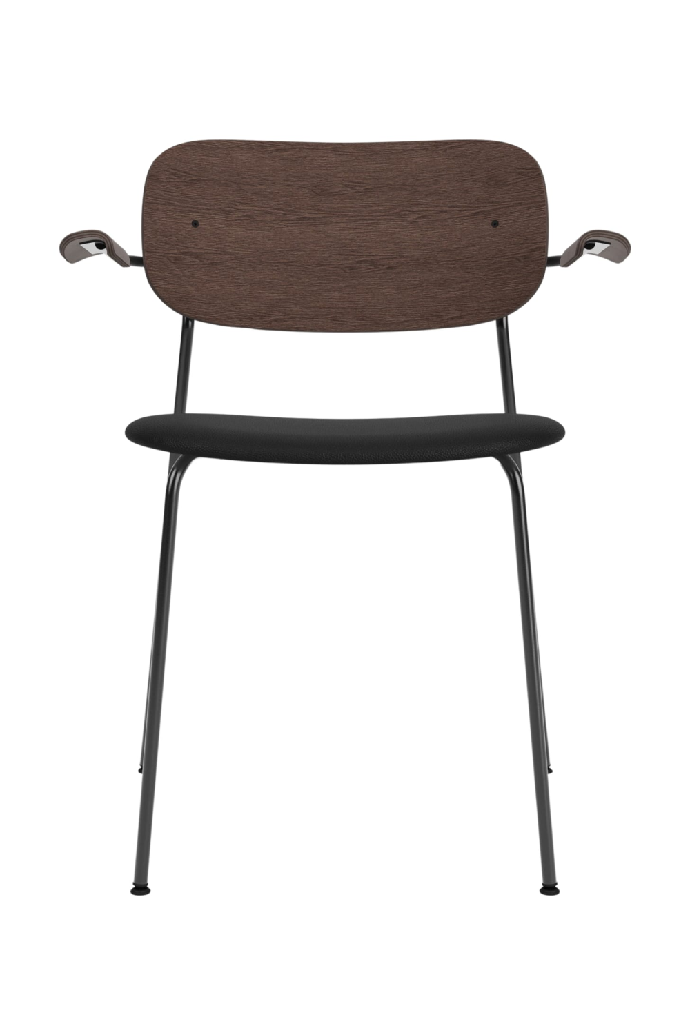 Black Framed Upholstered Dining Armchair | Audo Copenhagen Co | Oroa.com