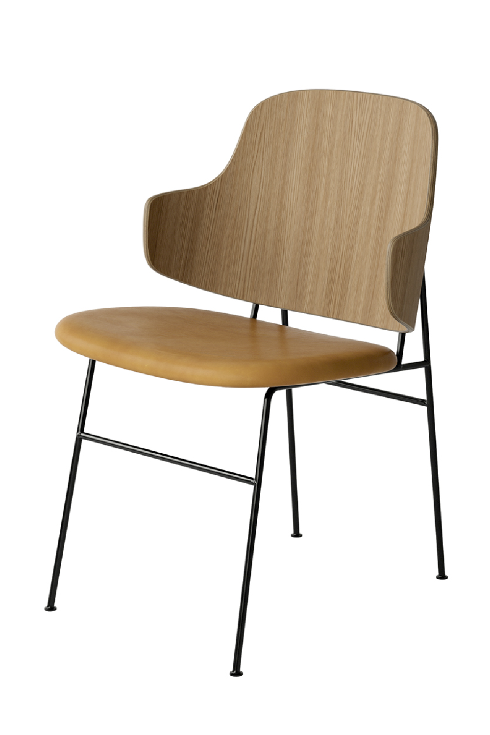 Wooden-Back Dining Chair | Audo Copenhagen The Penguin | Oroa.com