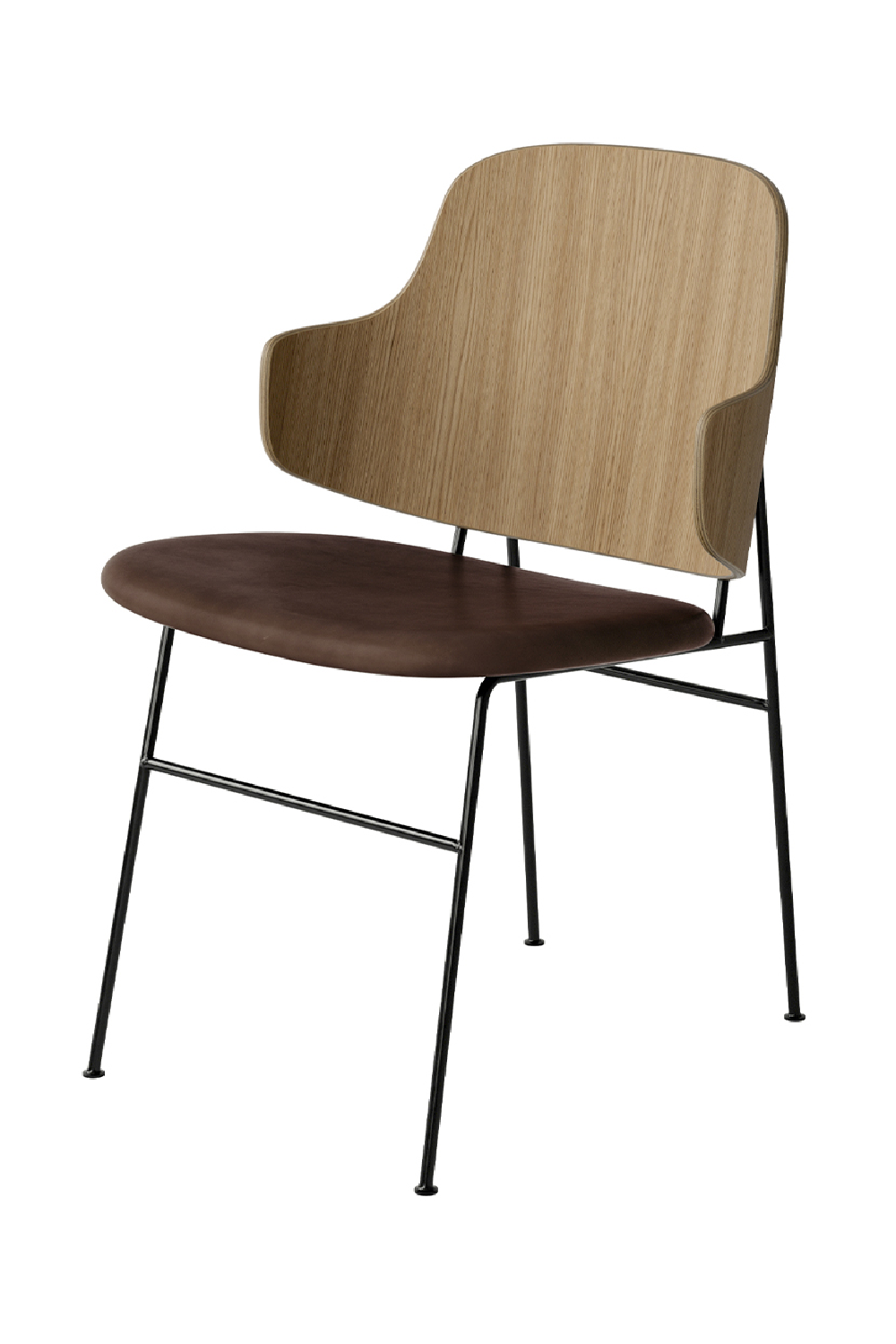 Wooden-Back Dining Chair | Audo Copenhagen The Penguin | Oroa.com