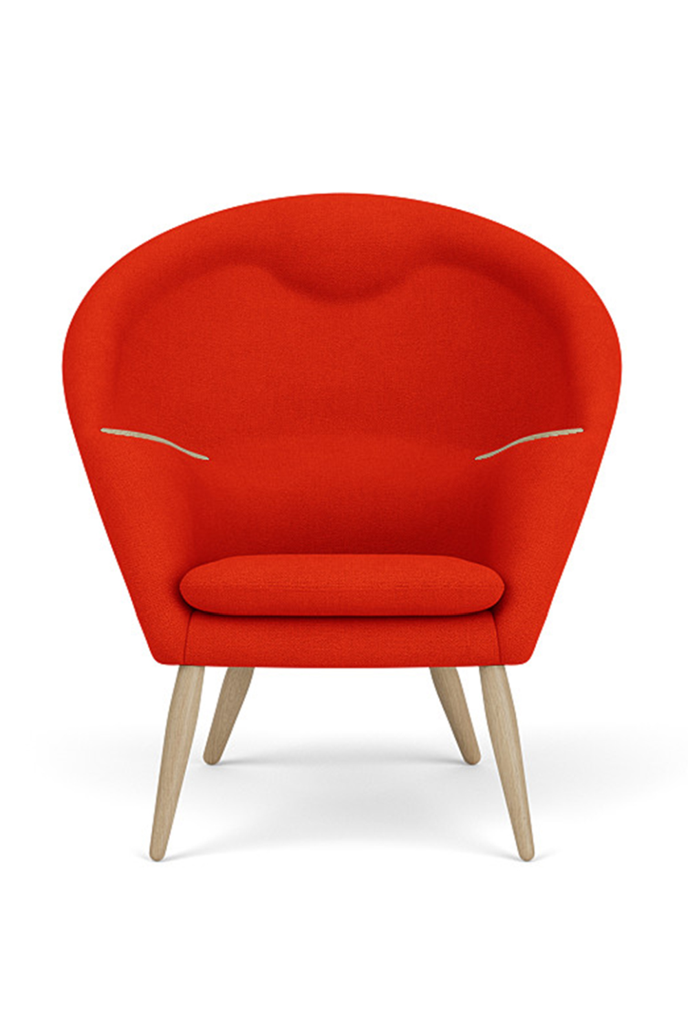 Lounge Chair with Headrest | Audo Copenhagen Oda | Oroa.com