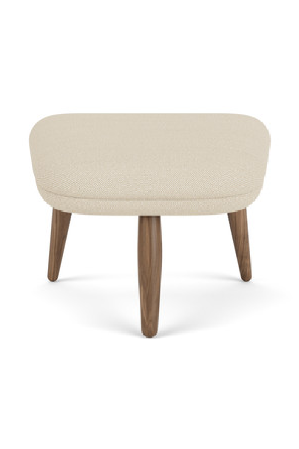 Wooden Leg Ottoman | Audo Copenhagen Oda | Oroa.com