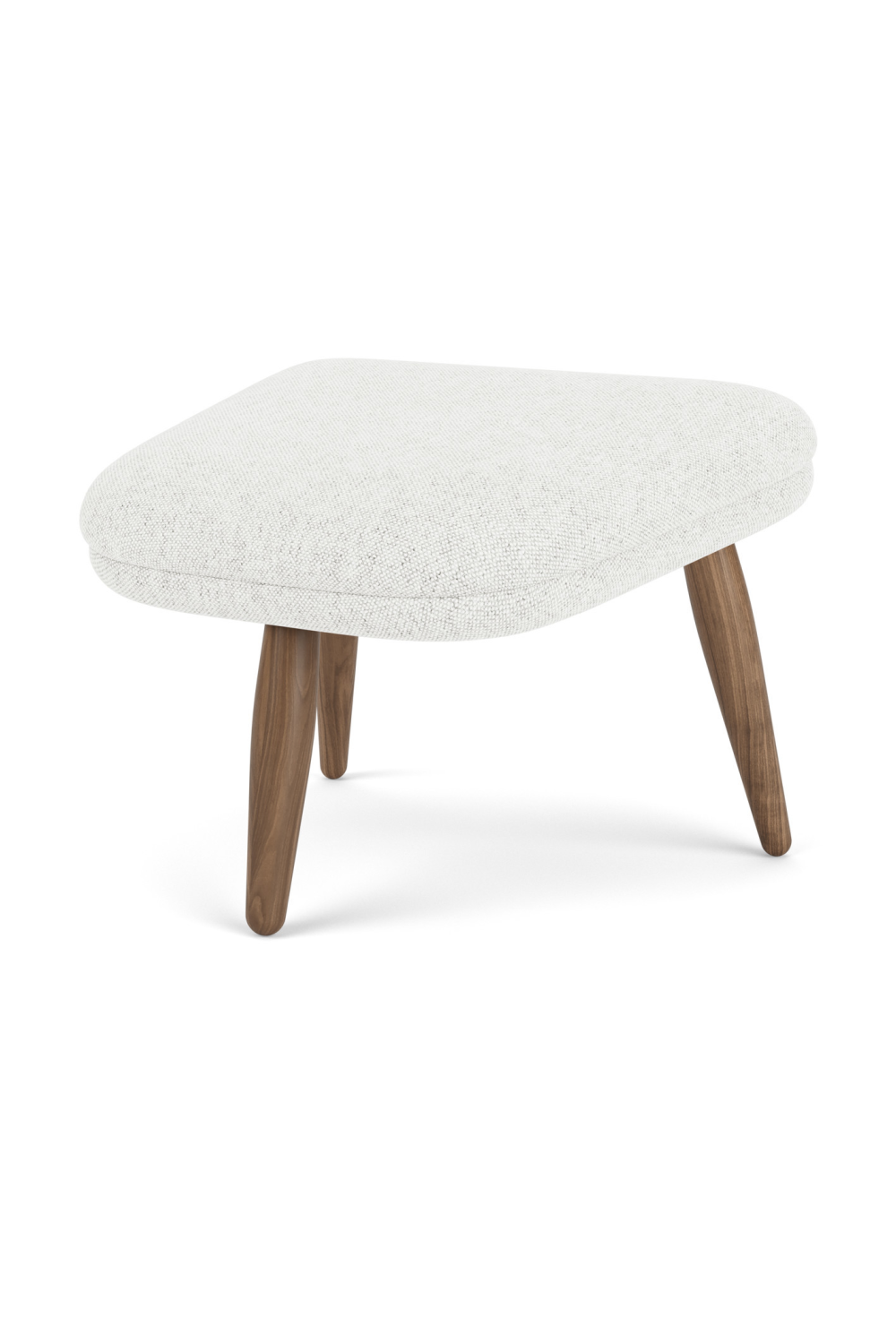 Wooden Leg Ottoman | Audo Copenhagen Oda | Oroa.com