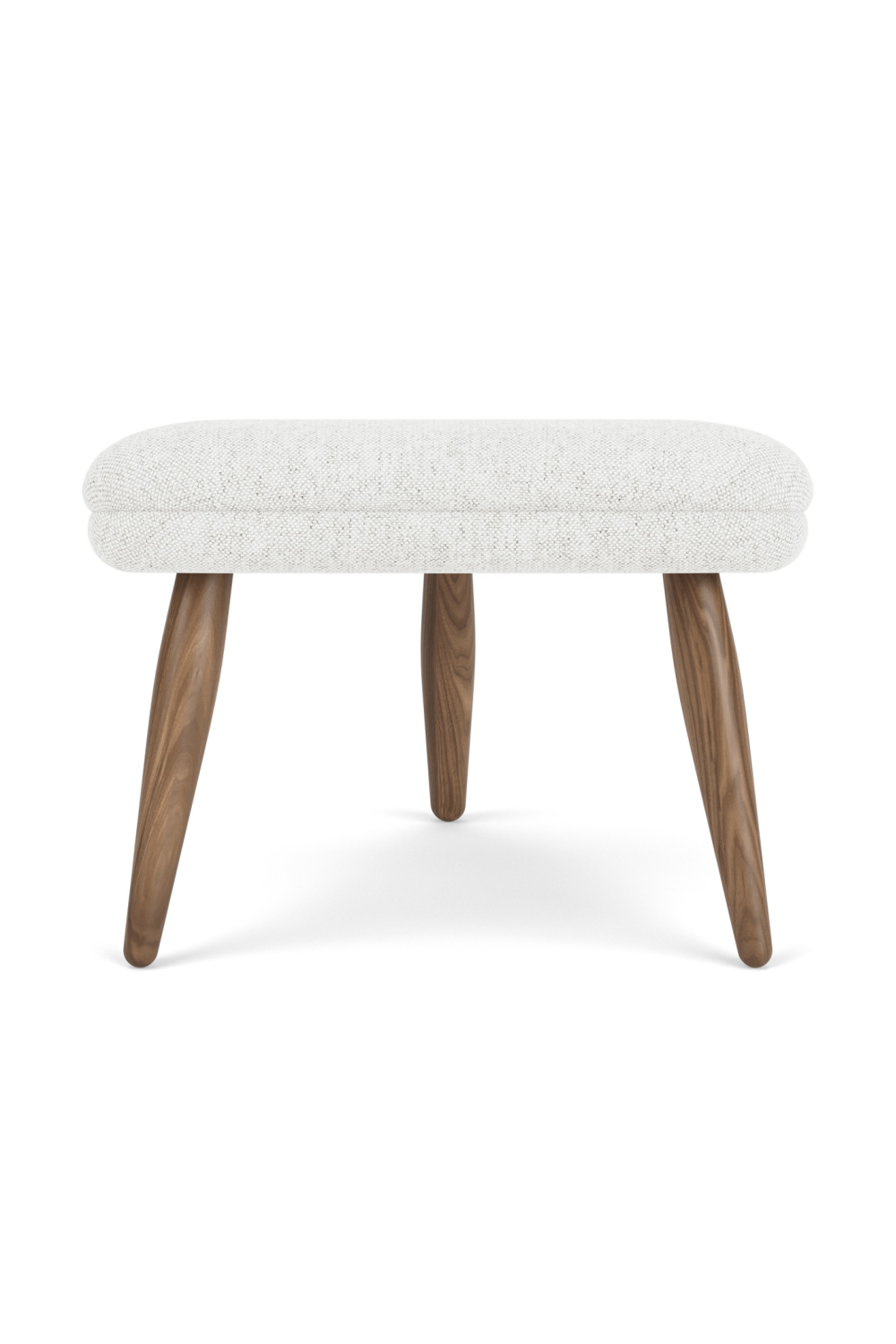 Wooden Leg Ottoman | Audo Copenhagen Oda | Oroa.com
