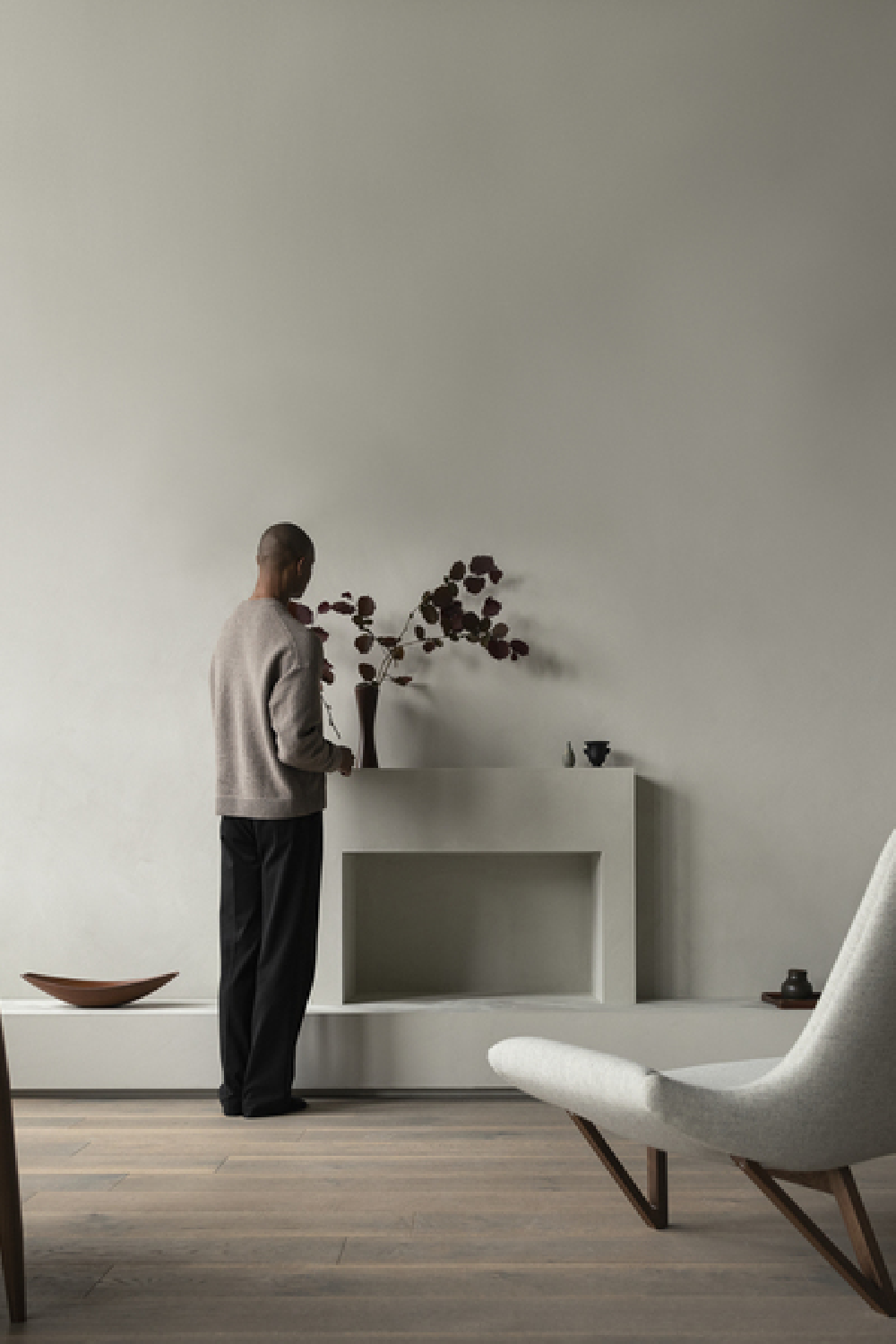 Wooden V-Leg Sofa | Audo Copenhagen Pagode | Oroa.com